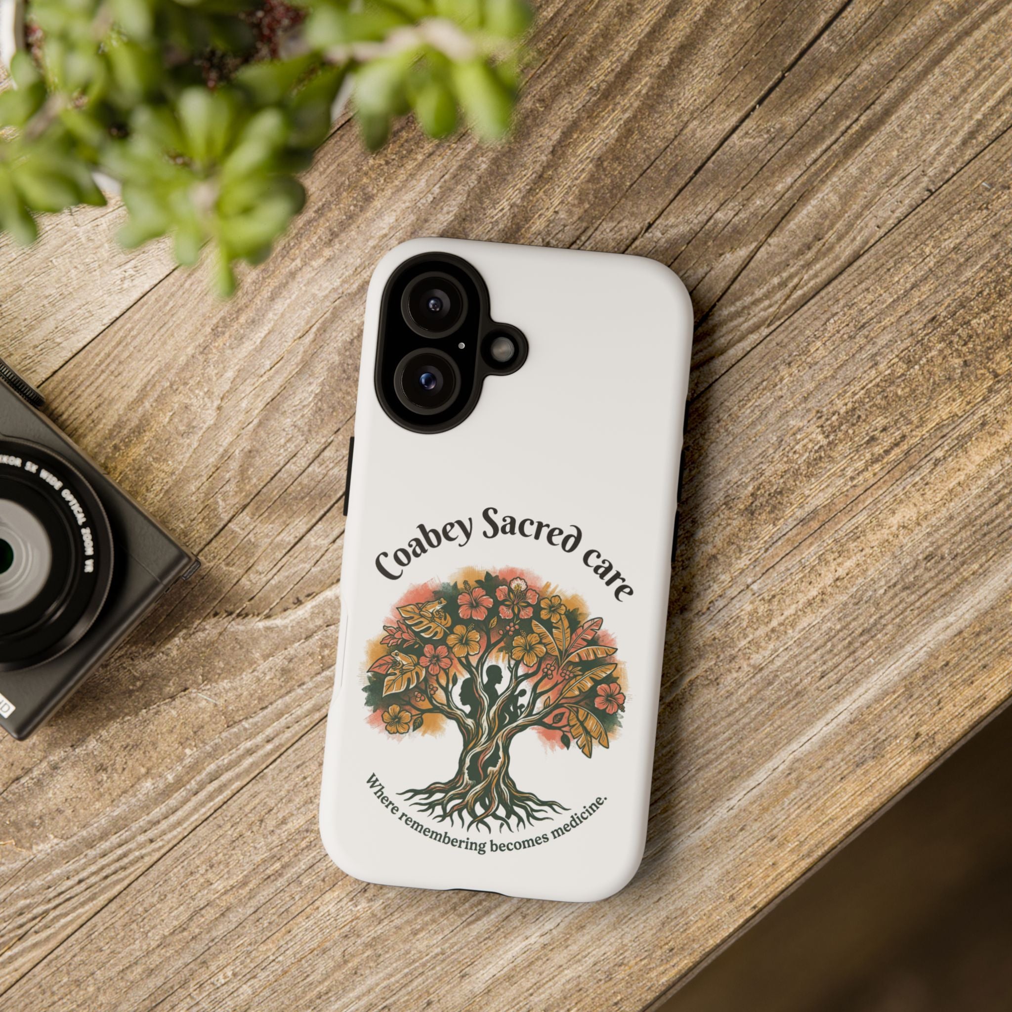 Tough Case — Coabey Sacred Care Memorial Tree Phone Case